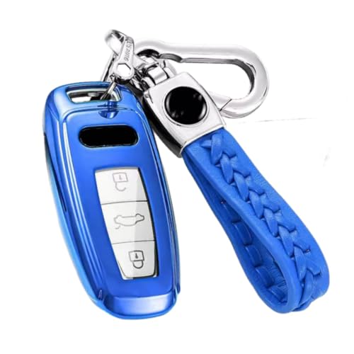 Cover Chiave Peugeot 208/2008 GT Line 2020-2023 – Custodia In TPU Con Portachiavi E Kit Attrezzi (blu)