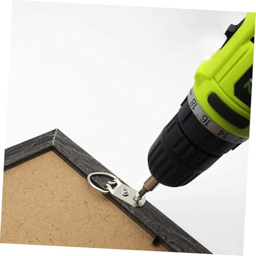 Image of 1set Heavy-Duty d Picture Hangers Hooks for Hanging Frames Artwork Mirrors for Drywall Use Sturdy Picture Hanging Hardware