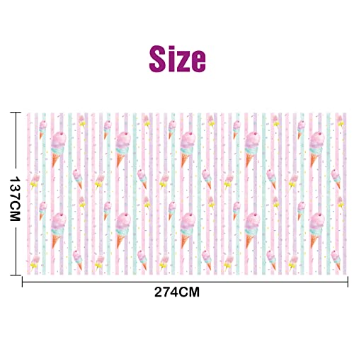 WERNNSAI Tovaglia del Gelato - 137 X 274 CM