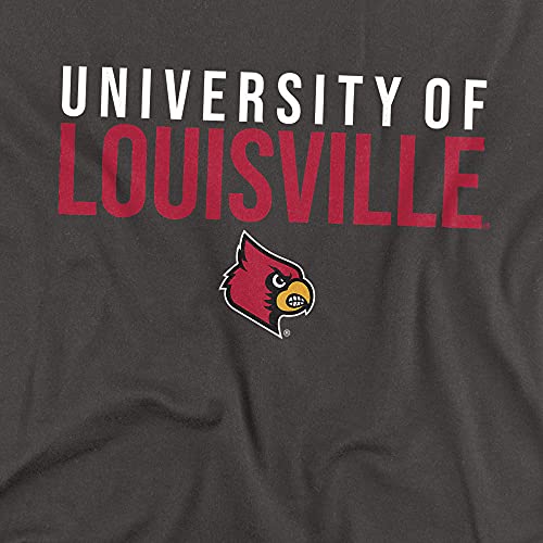 University of Louisville Official Stacked Youth Kids Boy/Girls T Shirt2