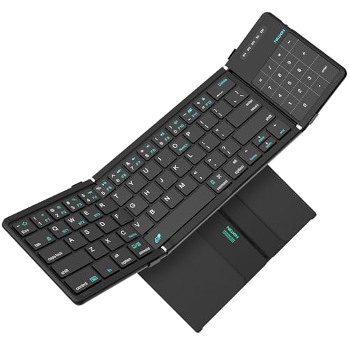 Nillkin Bluetooth Foldable Keyboard with Touchpad & Number...