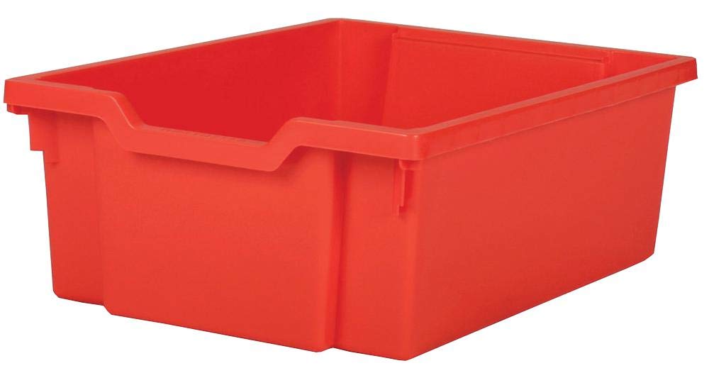 Gratnells Red Deep Tray Flame Storage Trays Accessories, 1 X Qty - F2fr