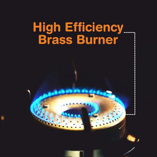 Image of Golden Surya 2 Burner Toughened Glass Gas Stove | Manual Ignition | ISI Certified | LPG Compatible | 18 Months Warranty