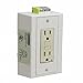 5604775 AC Power Receptacles EM-Duo 120/15/ GFI/V/H, Dual Socket