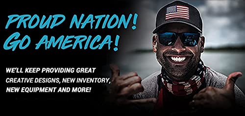 Image of American Flag Hat, Baseball Cap for Men Women, Adjustable Snapback Hats USA Flag Trucker Hat Black