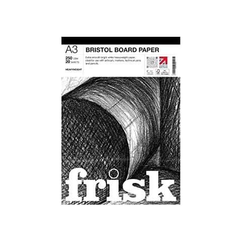 Frisk A3 Bristol Board Paper Pad 250gsm Cover