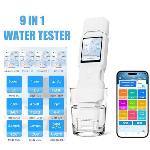 Testeur TOC COD UV254 Bluetooth connecté pour analyse de l'eau en laboratoire