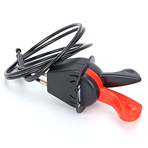 Ligne D’accélérateur, Câble de Starter D’accélérateur Ligne D’accélérateur de Tracteur Ensemble de Commande Double 1734506SM Accessoire de Remplacement pour Baron