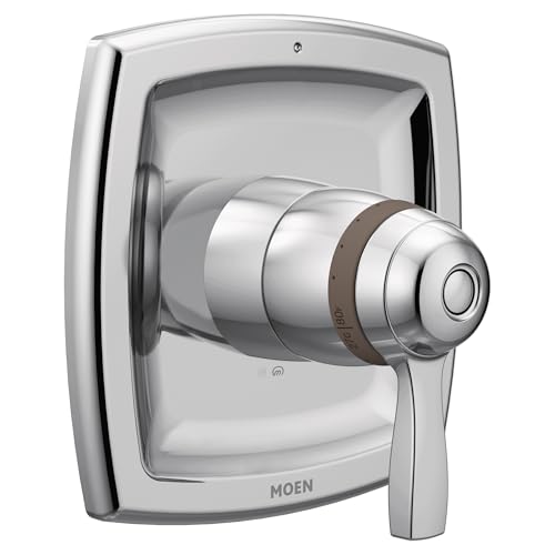 Kit de acabado para válvula termostática Moen Voss Chrome ExactTemp, válvula requerida, modelo T4691 miniatura 1