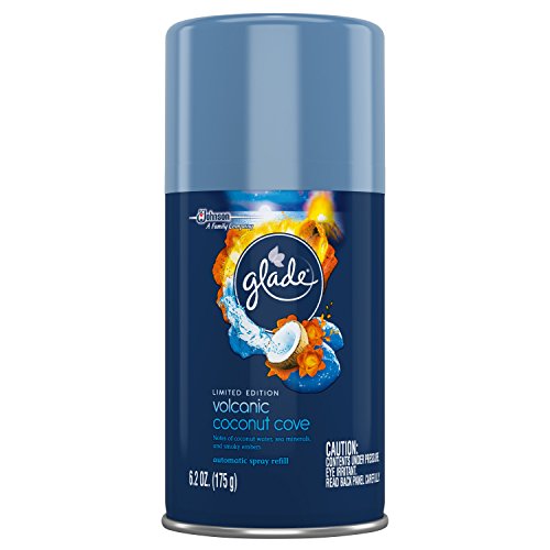 Glade Automatic Spray Air Freshener Refill, Volcanic Coconut Cove, 6.2 Ounce - //coolthings.us