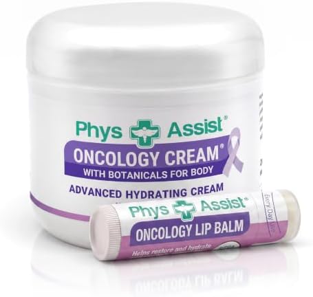 PhysAssist Oncology Cream and Lip Balm For Chemo and Radiation Patients 4oz