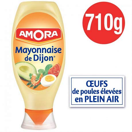 Amora Maionese Nature - Confezione da 3 pezzi, 710 g