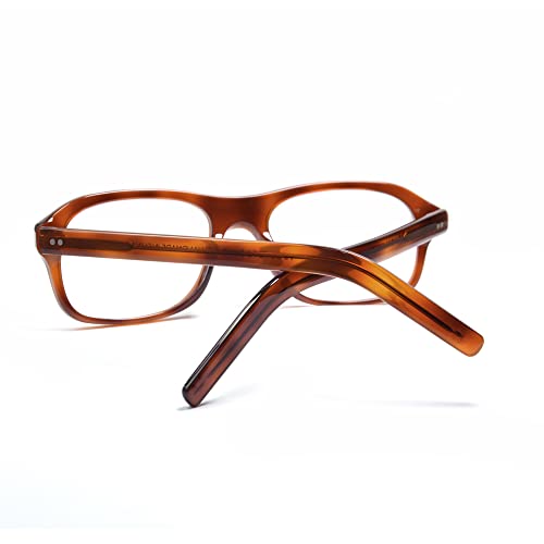 Image of Kingsmen Cosplay Eyeglasses Frame Square Handmade Acetate Glasses