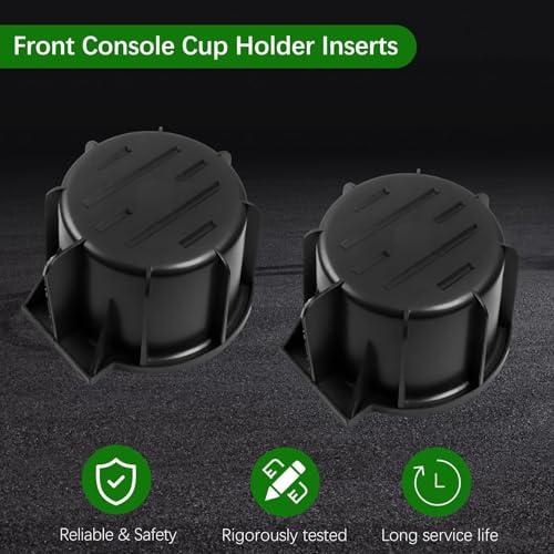 Insertos para portavasos consola Ford F150 2009-2014 miniatura 7