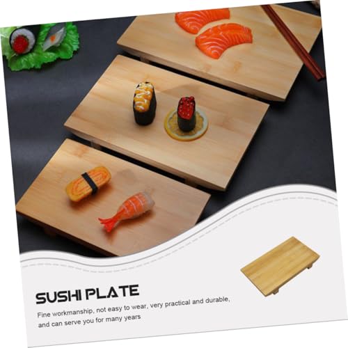 Plato para sushi estilo japonés OSALADI miniatura 4
