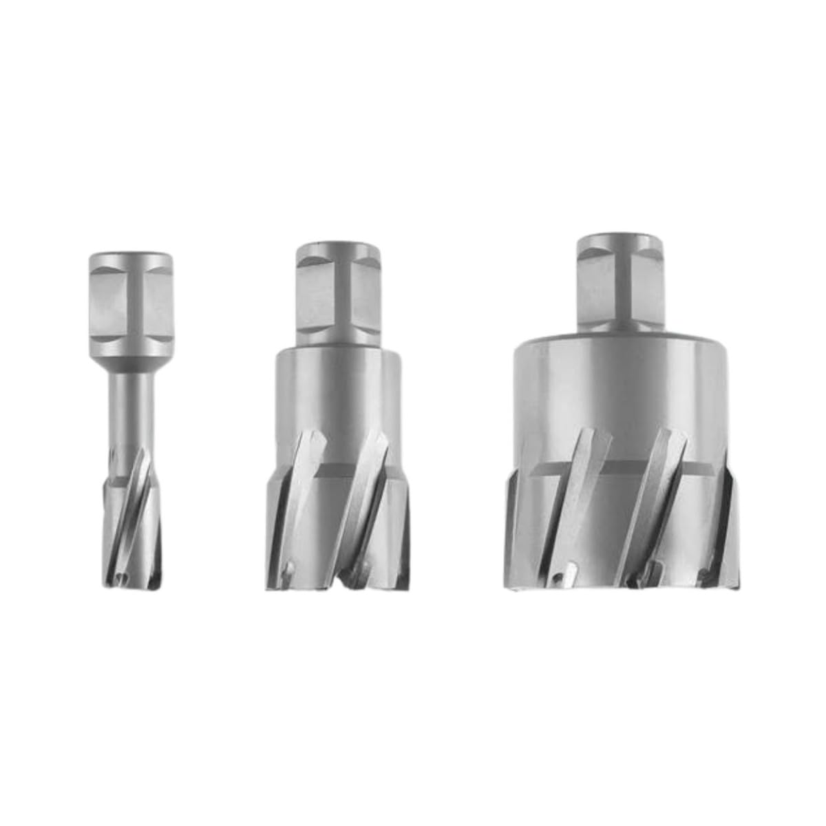 Slugger by Fein Carbide Annular Cutter with Enhanced Cutting Geometry for Precision Drilling - High-Durability Steel, 3-7/8" Cutting Depth, 7/8" Bore Diameter, 3/4" Straight Shank - 63127666110