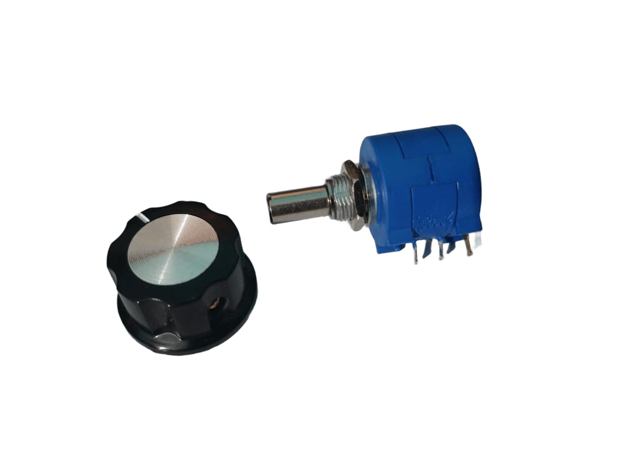 AUEMONIX 100k Ohm 3590S Precision Multiturn Linear Potentiometer with Knob | (3590S-2-104L 100k ohm) 10-Turn Wire Wound Precision, Precision Multi Turn Wirewound Potentiometer-image-32