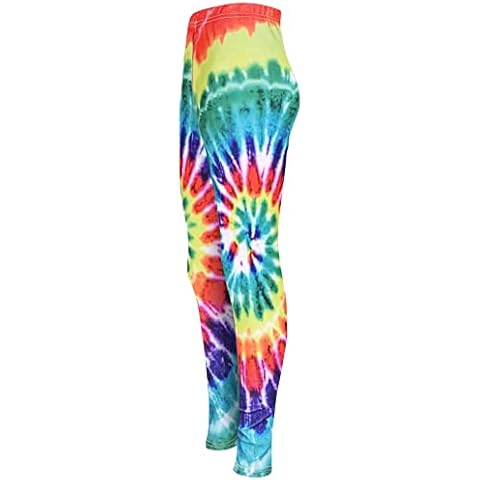 A2Z 4 Kids Girls Trendy Tie Dye Leggings Cover
