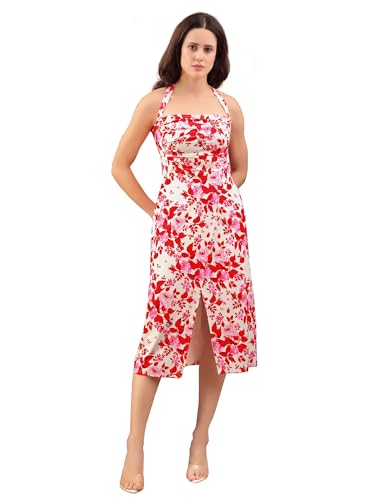 Image of PURVAJA Women's A-Line Midi Dress