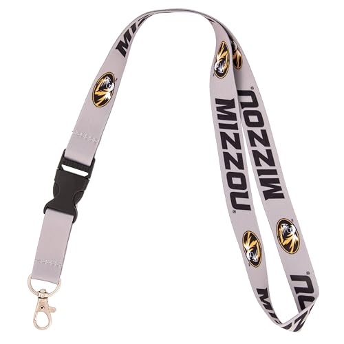 Desert Cactus University of Missouri Lanyard Tigers MU Mizzou Car Keys ID Badge Holder Keychain Detachable Breakaway Snap Buckle (Lanyard C)