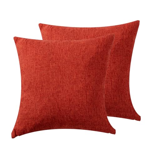 EVAsponge Decorative Indoor Throw Pillows with Inserts 18x18 Inch Set