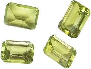 Varios tamaños y colores de olivino natural para anillos y collares