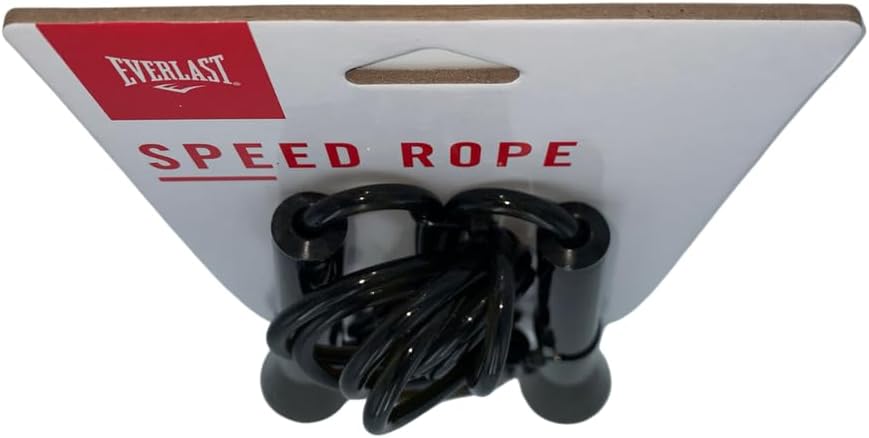 Everlast Plastic Jump Ropes Speed Rope Black