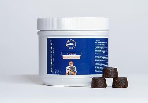 Dr. Jeff Werber Performance Flexx Joint Chews for Dogs - Soft Chew Treats with Tasty Flavor - Support Joint Function, Cartilage Development & Mobility - for Pets Under 59lbs (Small/Medium)