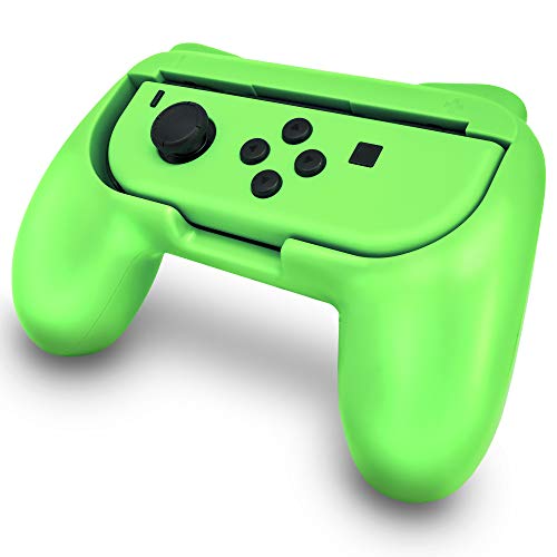 2 x controladores de agarre rosa y verde para Nintendo Switch Joy-Con