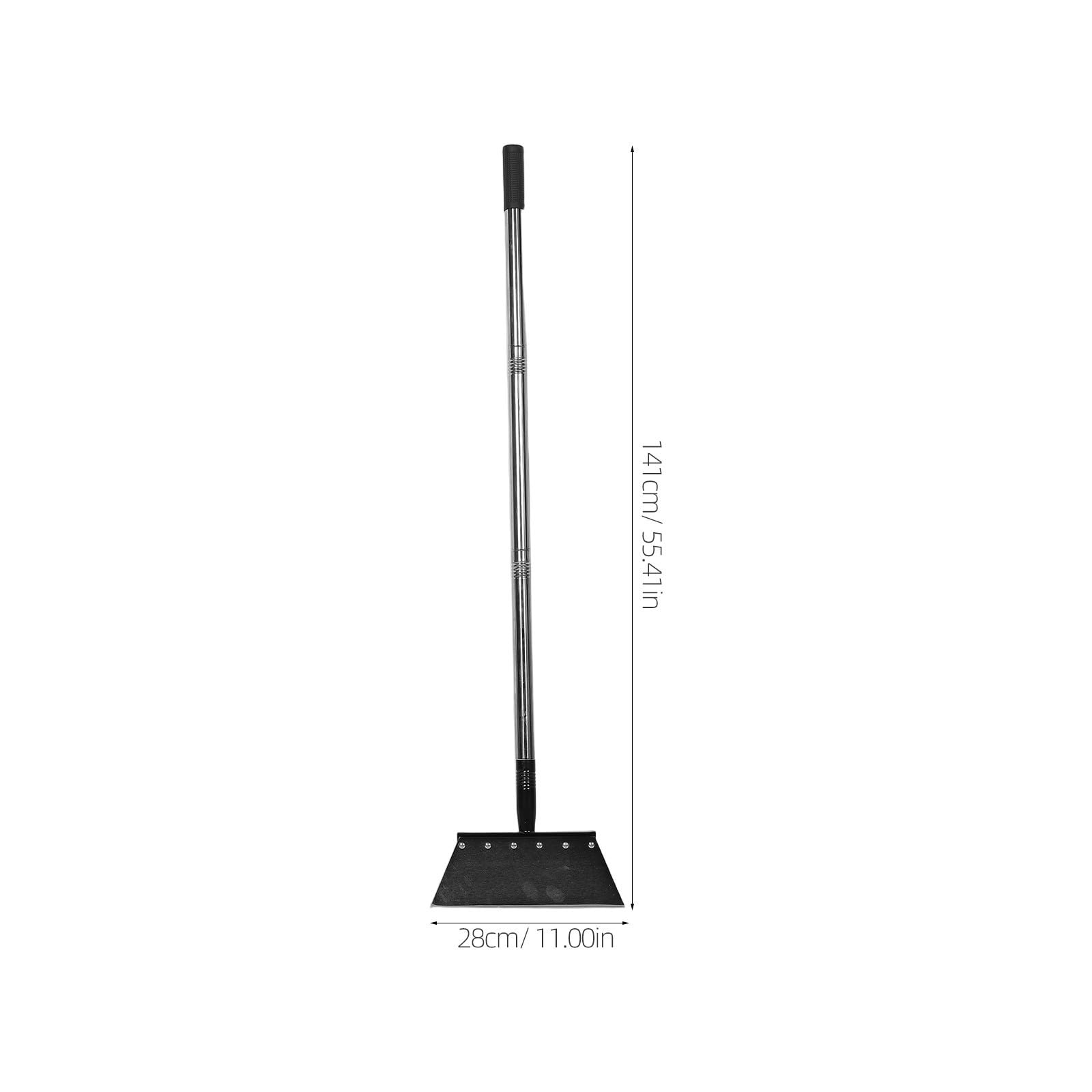 Toyvian Raspador de Acero Inoxidable para Limpieza Marina de Fondo de Barco Mango Largo, Herramienta Pesada para Eliminar Malezas y Suciedad en Zonas Difíciles
