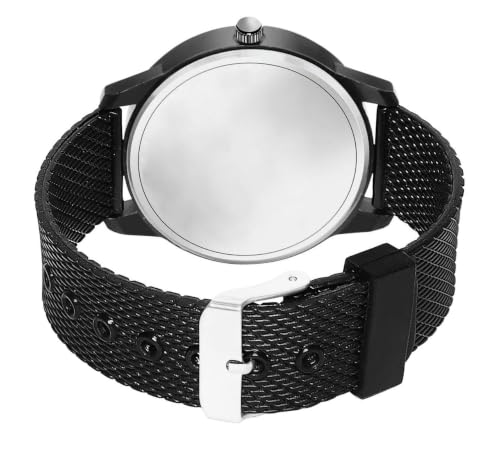 Image of Men's Stylish Casual Wrist Watch with Premium Details and Sporty Appeal