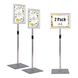 【Base stable】Ce support d’affiche possède une base carrée qui présente l’avantage d’être très stable, d’être très adsorbé et d’avoir un cadre de qualité solide, ce qui en fait une base fiable.