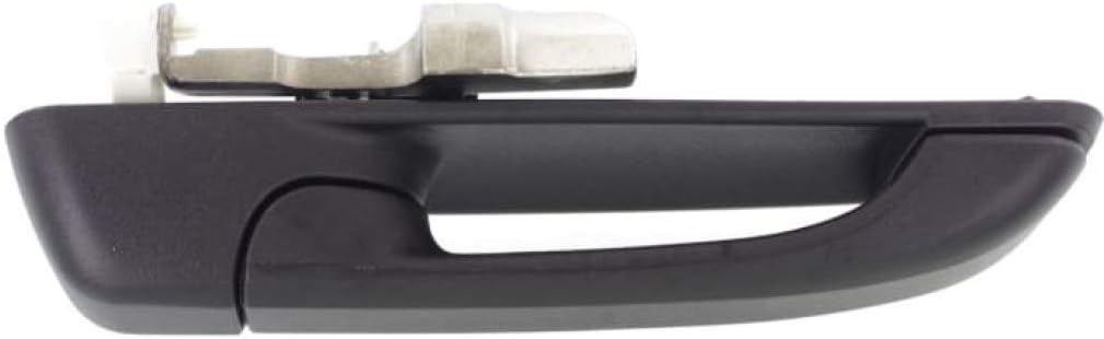 KarParts360 for Jeep Commander Exterior Door Handle 2006-2010 Passenger Side | Front OR Rear | Textured Black | Trim:All Submodels | CH1521116 | 55394240AF