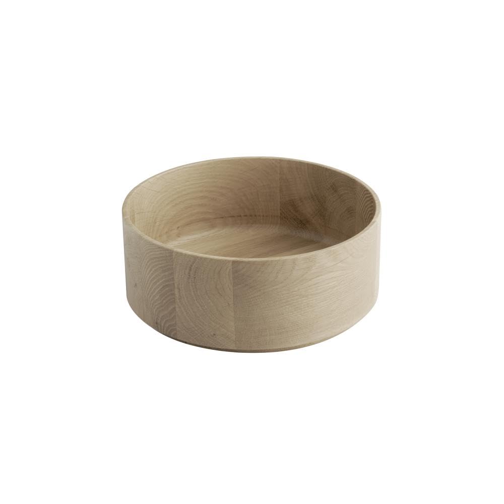 APS 19015 Bol THE GRID - Bois de chêne, Ø 20 cm, 1,5 litre, empilable