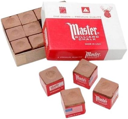 LGB Snooker Master Brown Chalk 12 Piece