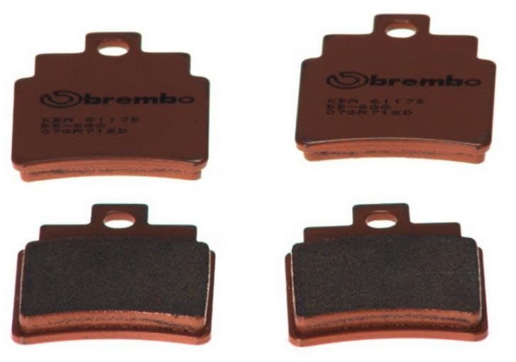 Plaquettes de freins BREMBO 07GR71SD épaisseur 7mm pour remplacement de pièces moto