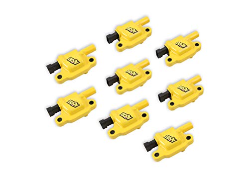 ACCEL 140043-8 SuperCoil Ignition Coils - Yellow, 8-pack