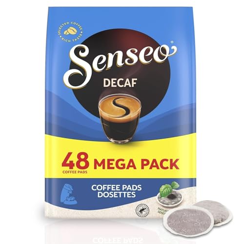 Senseo Décaféiné, Nouveaux Design, 48 Dosettes de Café