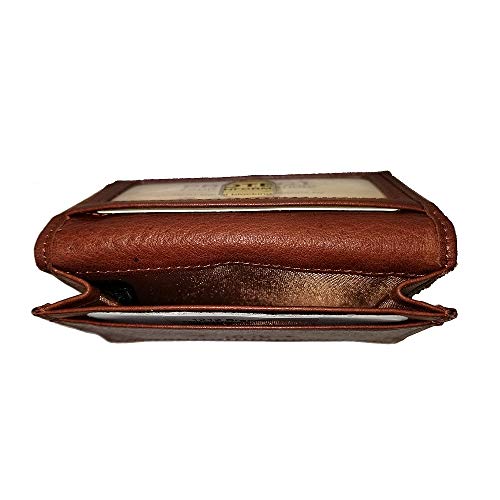 RFID Extra Page Card Case (Brandy, Leather)