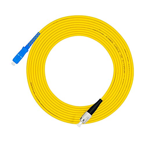 Cable de fibra óptica Jumper monomodo simplex que elimina pérdidas de señal en redes LC SC FC ST