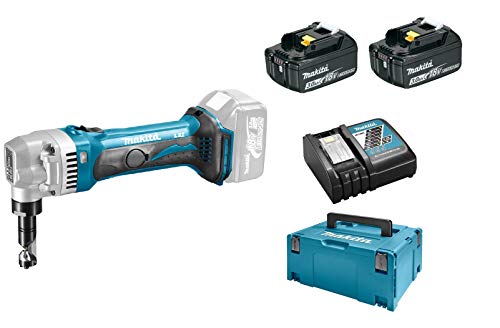 Grignoteuse 18 V Li-Ion (2x3.0 Ah) en coffret MAKPAC - MAKITA DJN161RFJ