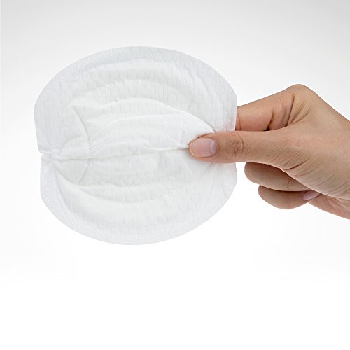 Nuby Stay-Dry Disposable Breast Pads, Honeycomb, Standard, 100 Count #TOP4