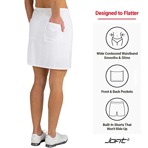 Jofit Apparel Women’s Athletic Clothing Long Mina Skort for Golf & Tennis3