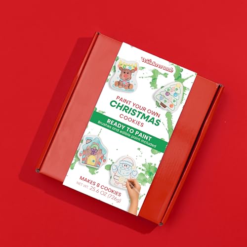 image for WANDERCRUMB | Christmas Cookie Decorating Kit for Kids | Paint Your Ow