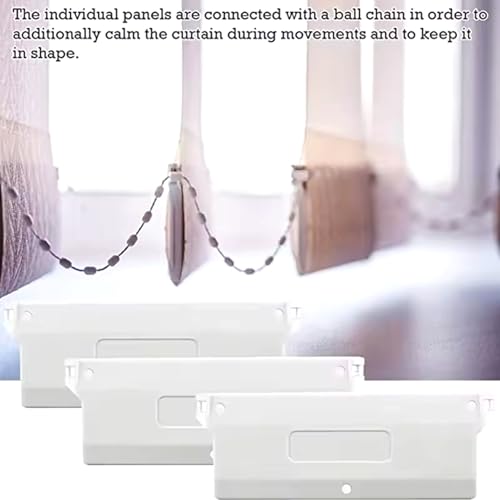 Pesas verticales para persianas que solucionan lamas sueltas en ventanas de salón 4