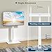 BONTEC TV Floor Stand for 30-70 Inch LED LCD OLED Flat Curved TVs, Height Adjustable Tall Swivel Standing TV Stand, Universal Freestanding Floor Standing TV Stand Base up to 40kg, Max VESA 600x400mm