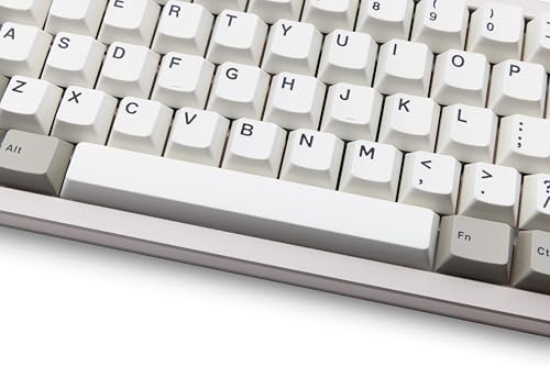 Image of KEEBMONKEY WOBKEY Zen 65 65% Quick Release Wireless Mechanical Keyboard with RGB, CNC Aluminum Case, Hot-Swappable, VIA Support, BT /2.4G /USB-C Gaming Keyboard for Mac /Windows (Ultra Warm Silver)