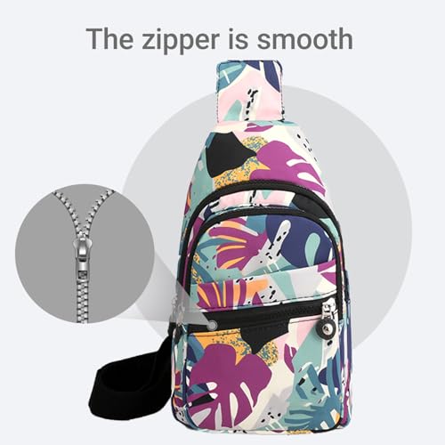 Small Unisex Sling Messenger Bags - Crossbody Daypacks for Travel/Hiking/Sports, Trendy Design3