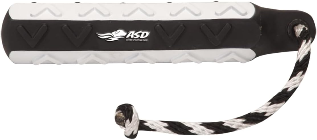 Banded HexaBumper – Floating Dog Training Dummy with Hex Design & Throw Rope