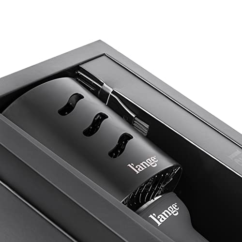 L'ange Hair Le Volume 2-In-1 Titanium Brush Dryer Blush | 60Mm Hot Air Blow Dryer Brush In One With Oval Barrel | Hair Styler For Smooth, Frizz-Free Results For All Hair Types #TOP4